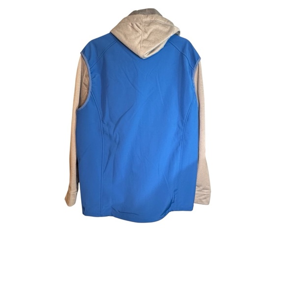 Los Angeles Chargers Dunbrooke Jacket Men’s L Softshell Hoodie NFL Full Zip Blue - Picture 2 of 12